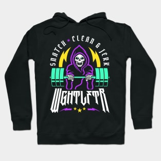 WGHTLFTR / Weightlifter - Snatch Clean and Jerk (Gym Reaper) Hoodie